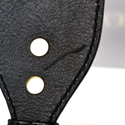 Christian Dior Canvas Embroidered Shoulder Strap Burgundy 4 of 8