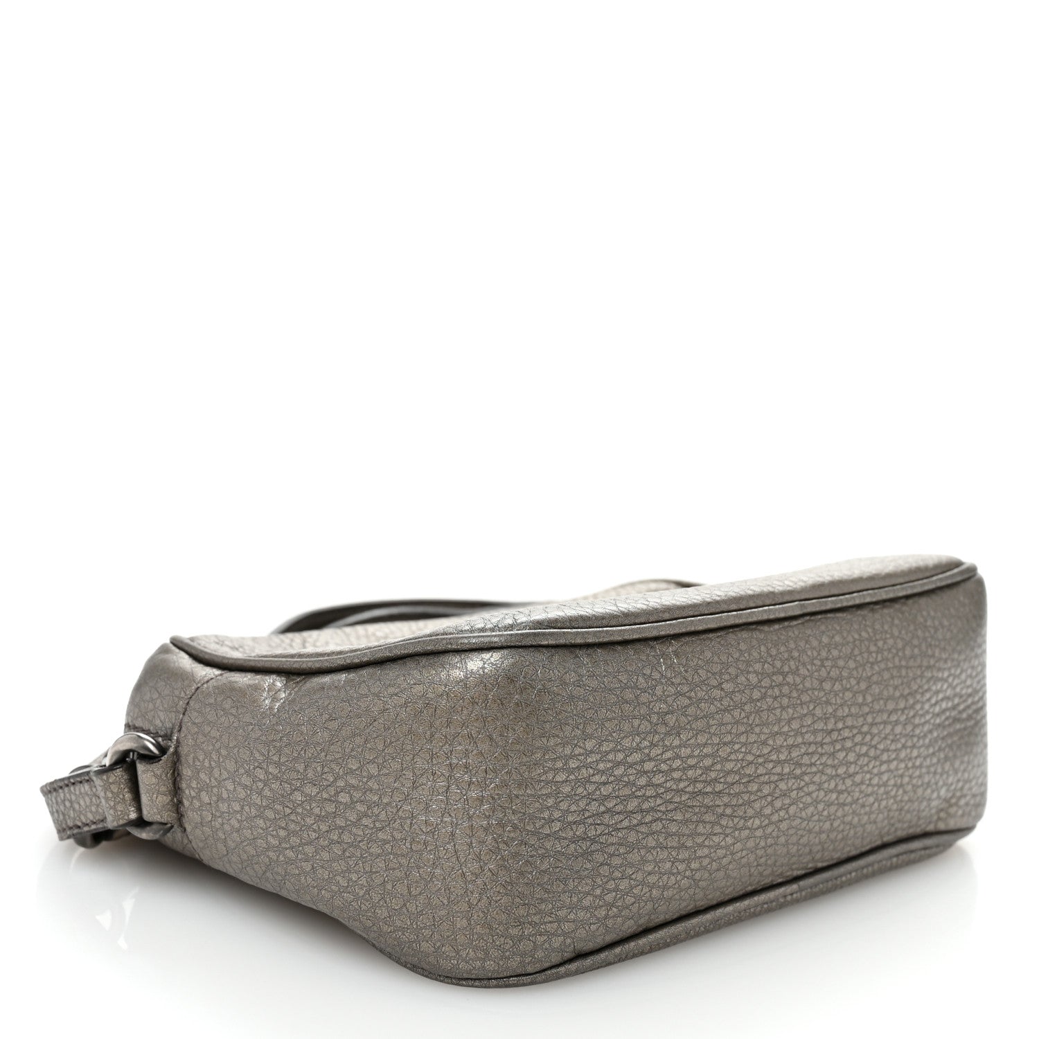 Gucci Metallic Cellarius Calfskin Small Soho Disco Bag Sasso 4 of 11