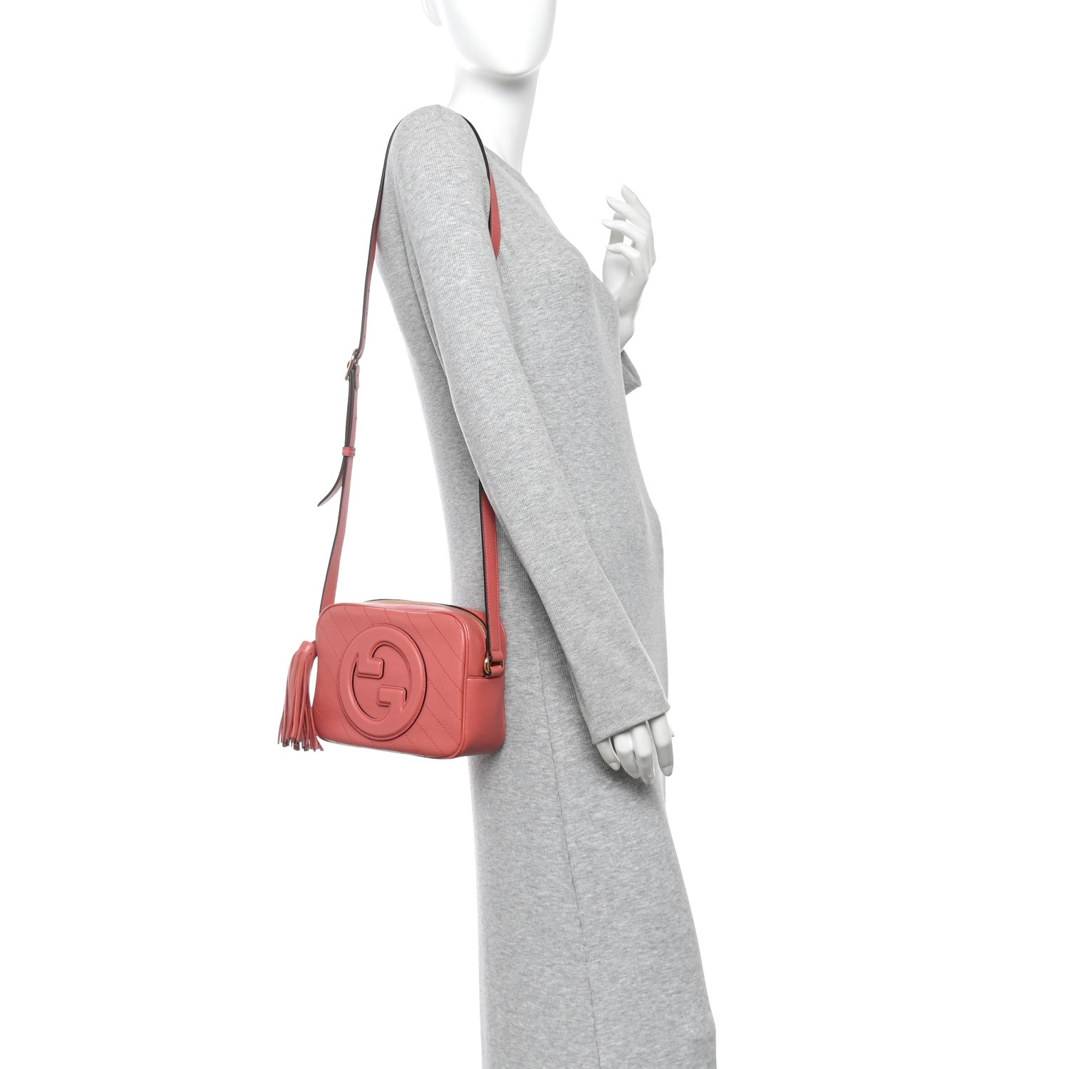 Gucci Sakai Be Green Calfskin Diagonal Stitched Small Blondie Shoulder Bag Gorgeus Grace 2 of 9