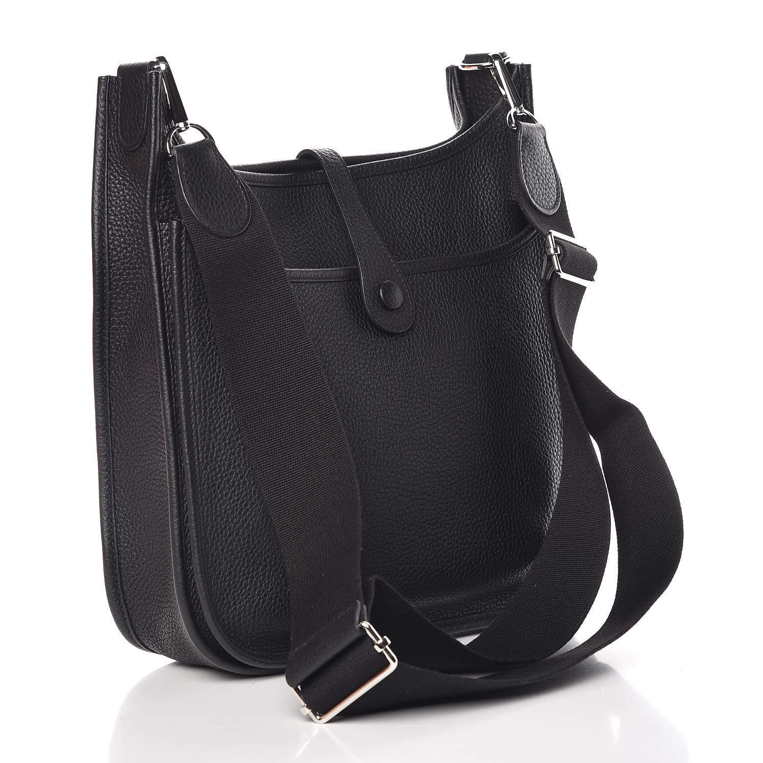 Hermes Taurillon Clemence Evelyne III PM Black 3 of 10