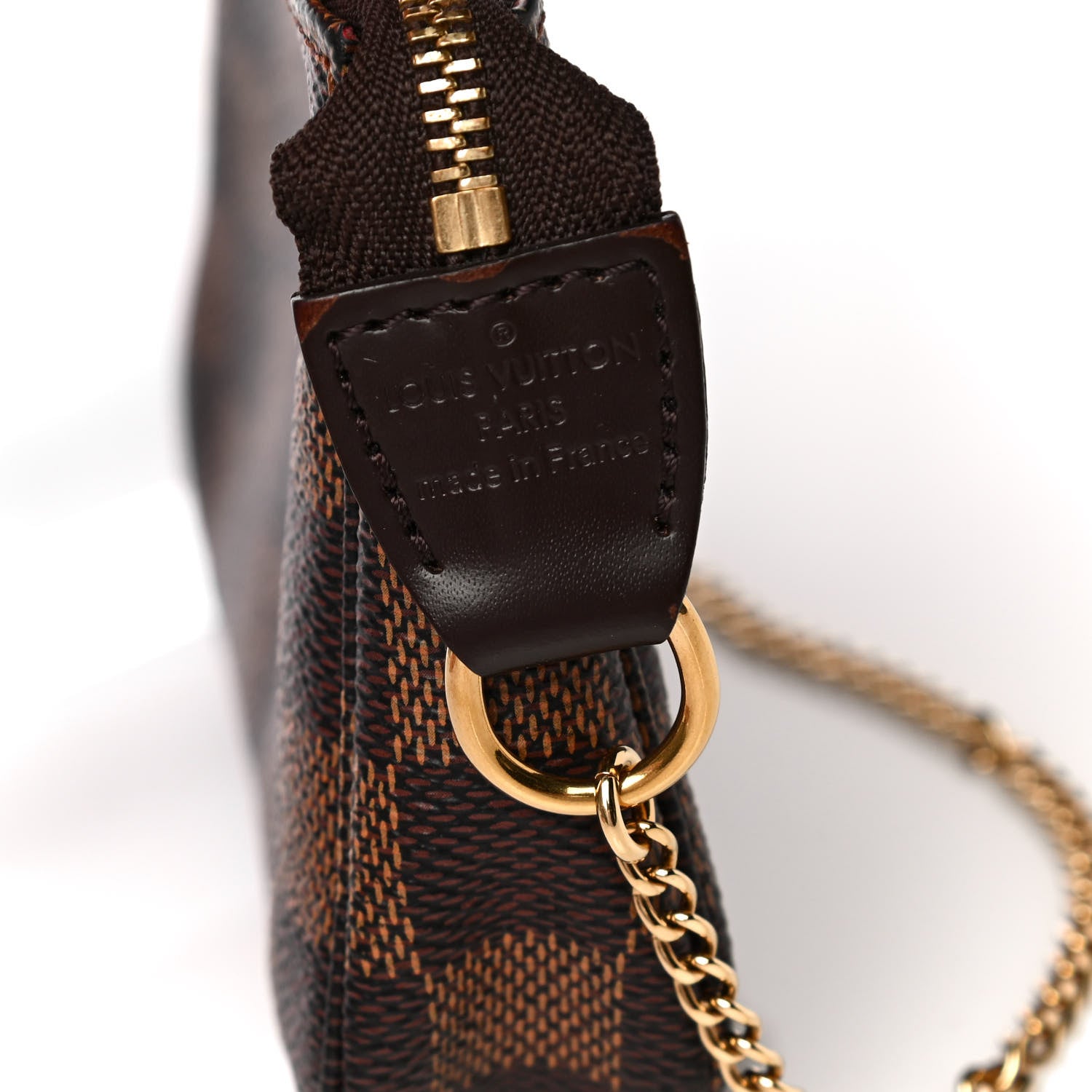 Louis Vuitton Damier Ebene Mini Pochette Accessories 6 of 13