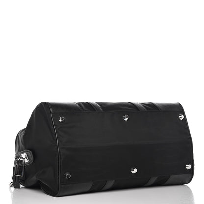 Prada Tessuto Nylon Saffiano Duffle Bag Nero Black 5 of 8