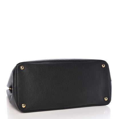 Prada Saffiano Lux Large Tote Black 4 of 10