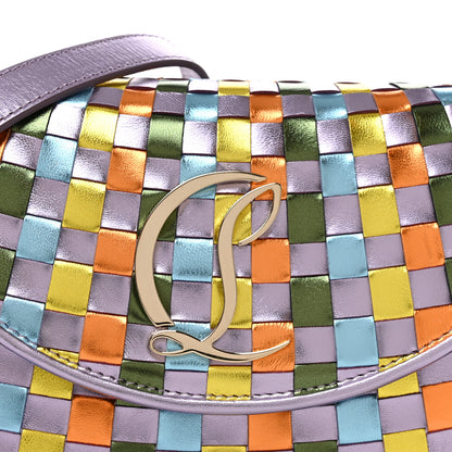 Christian Louboutin Metallic Nappa Loubi54 Crossbody Bag Multicolor 7 of 9