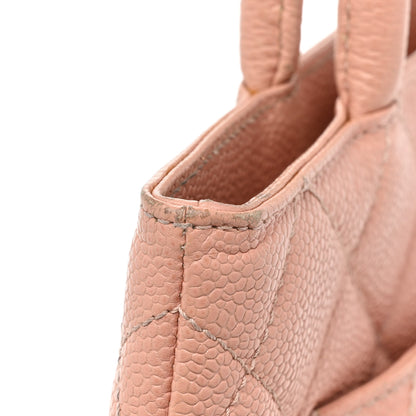 Chanel Caviar Quilted Medallion Tote Light Pink 11 of 19
