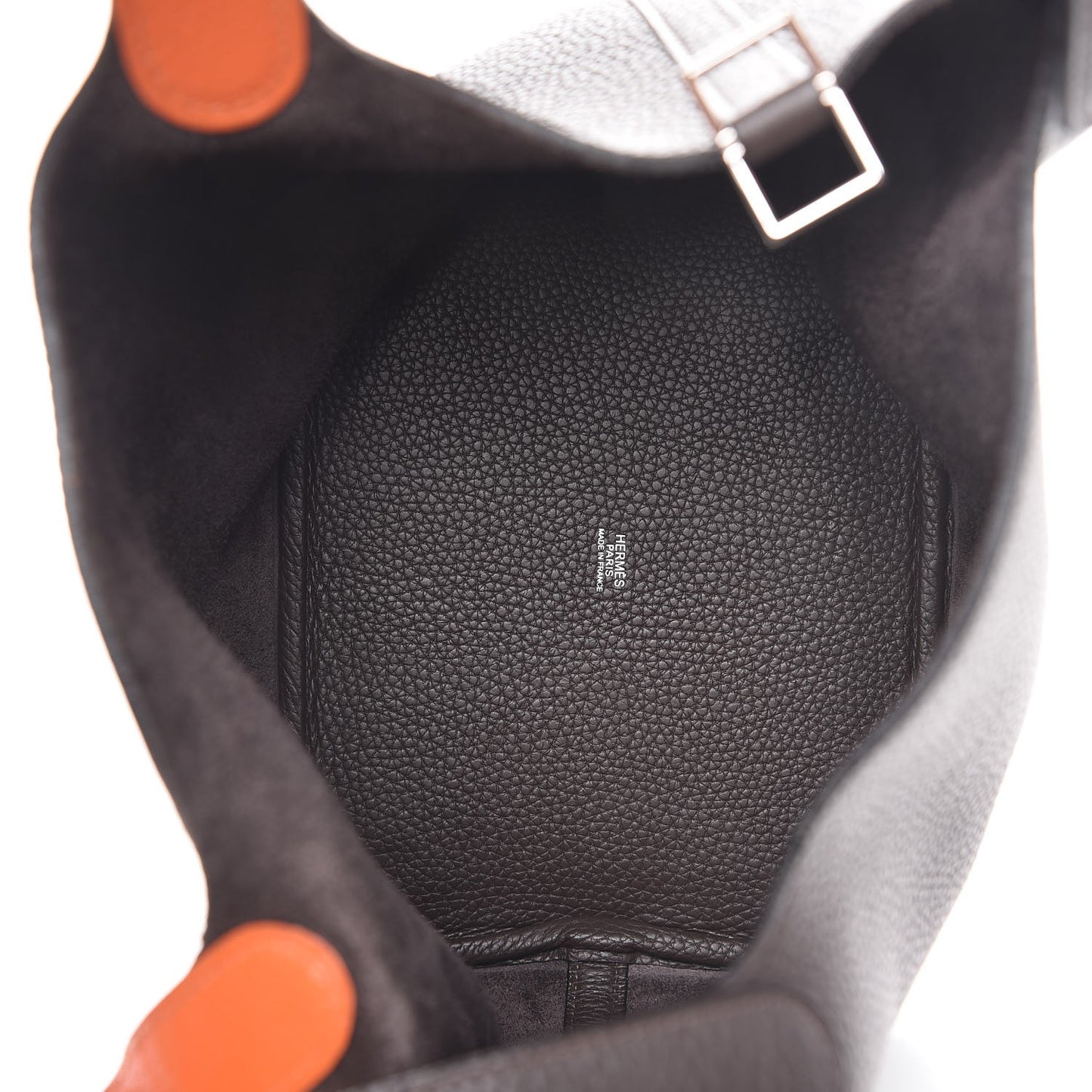 Taurillon Clemence Picotin 22 MM Noir Cafe Orange
