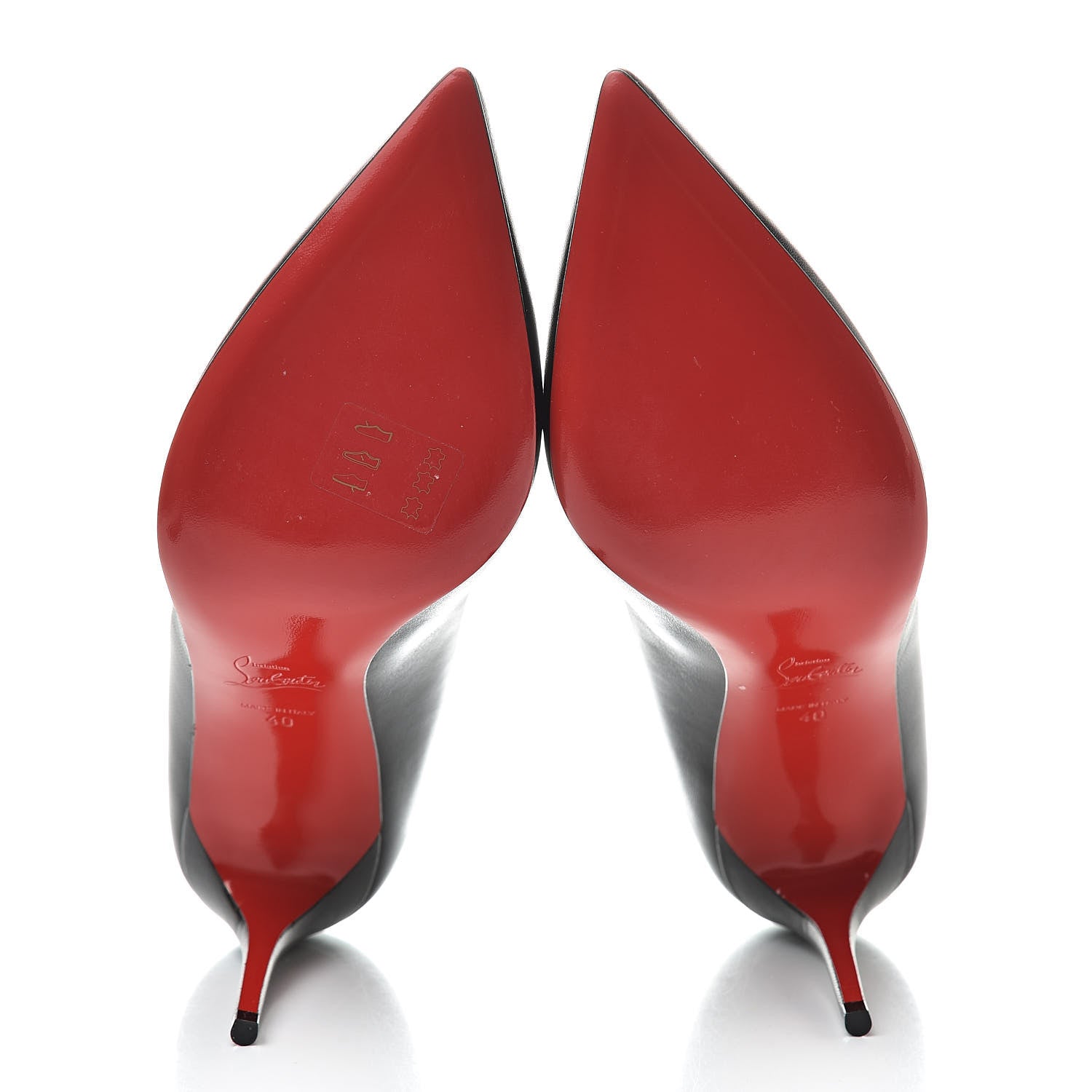 Christian Louboutin Shiny Nappa Pigalle Follies 85 Pumps 40 Black 5 of 8