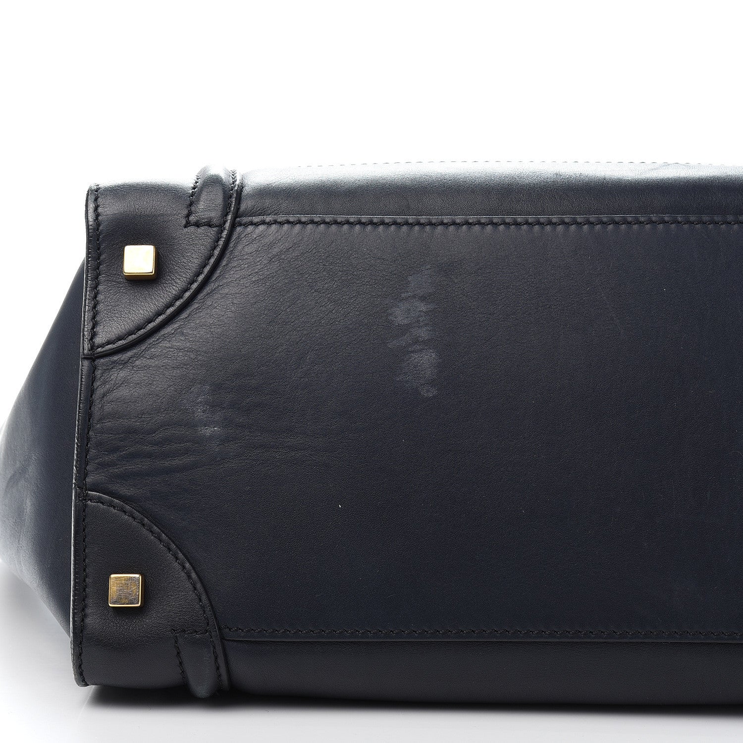 Celine Smooth Calfskin Mini Luggage Navy Blue 11 of 14