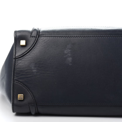 Celine Smooth Calfskin Mini Luggage Navy Blue 11 of 14