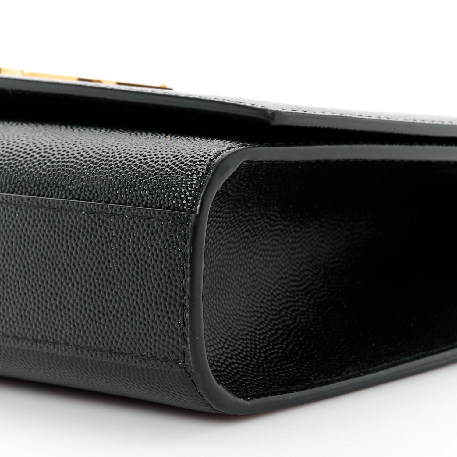 Saint Laurent Grain De Poudre Medium Classic Monogram Kate Satchel Black 11 of 12