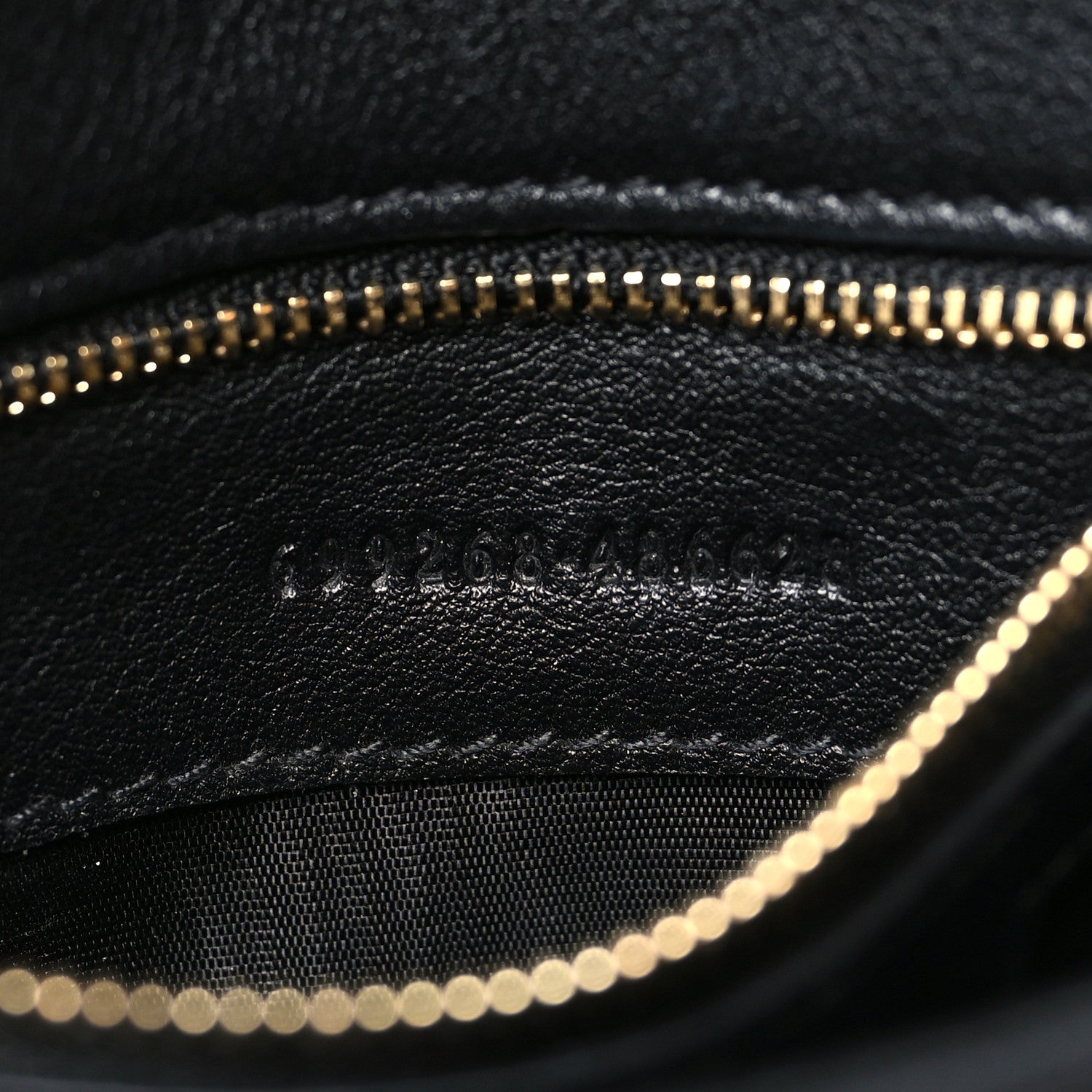 Gucci Roxy Calfskin Blondie Chain Shoulder Flap Bag Black 7 of 10