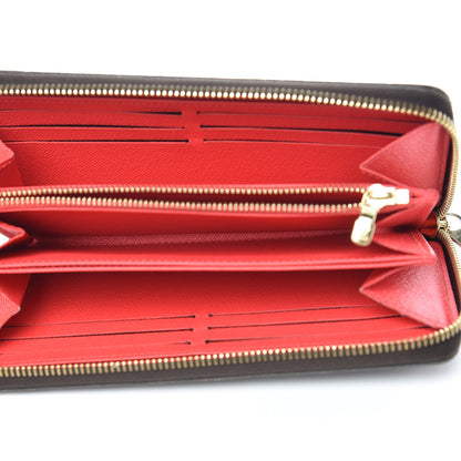 Louis Vuitton Damier Ebene 2016 Christmas Animation Zippy Wallet Rouge 5 of 9