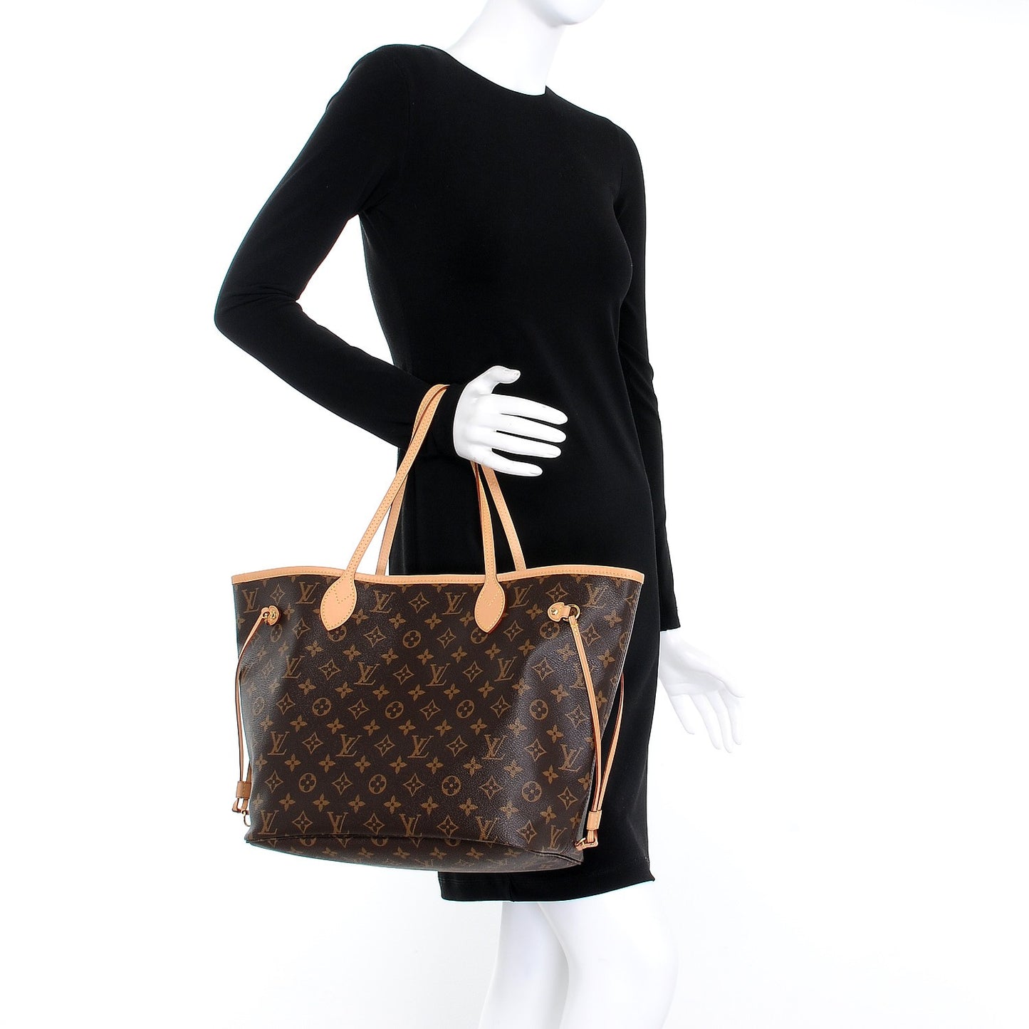 Monogram Neo Neverfull MM Pivoine