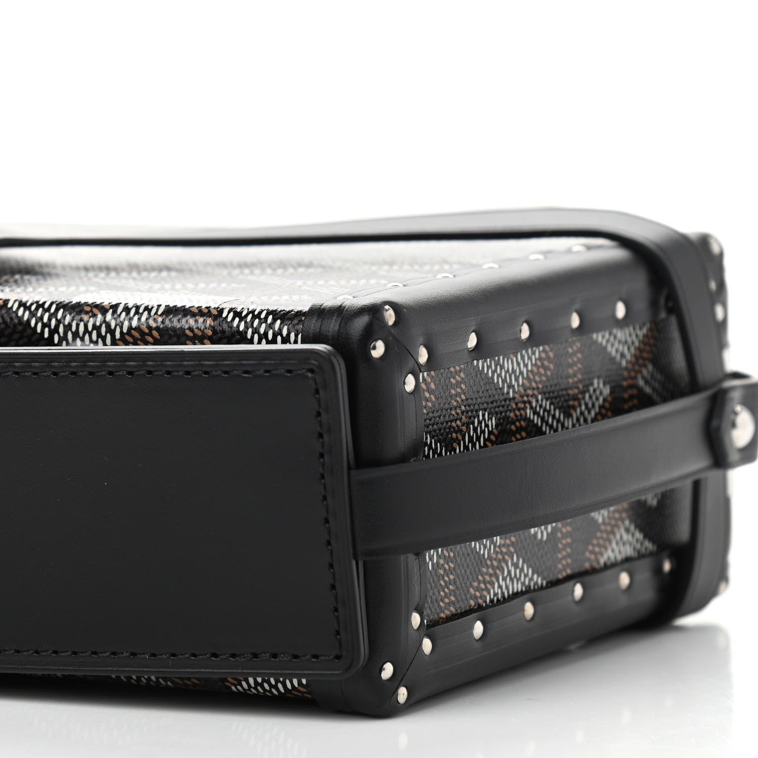 Goyard Goyardine Minaudiere Trunk Bag Black 10 of 12