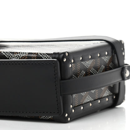 Goyard Goyardine Minaudiere Trunk Bag Black 10 of 12