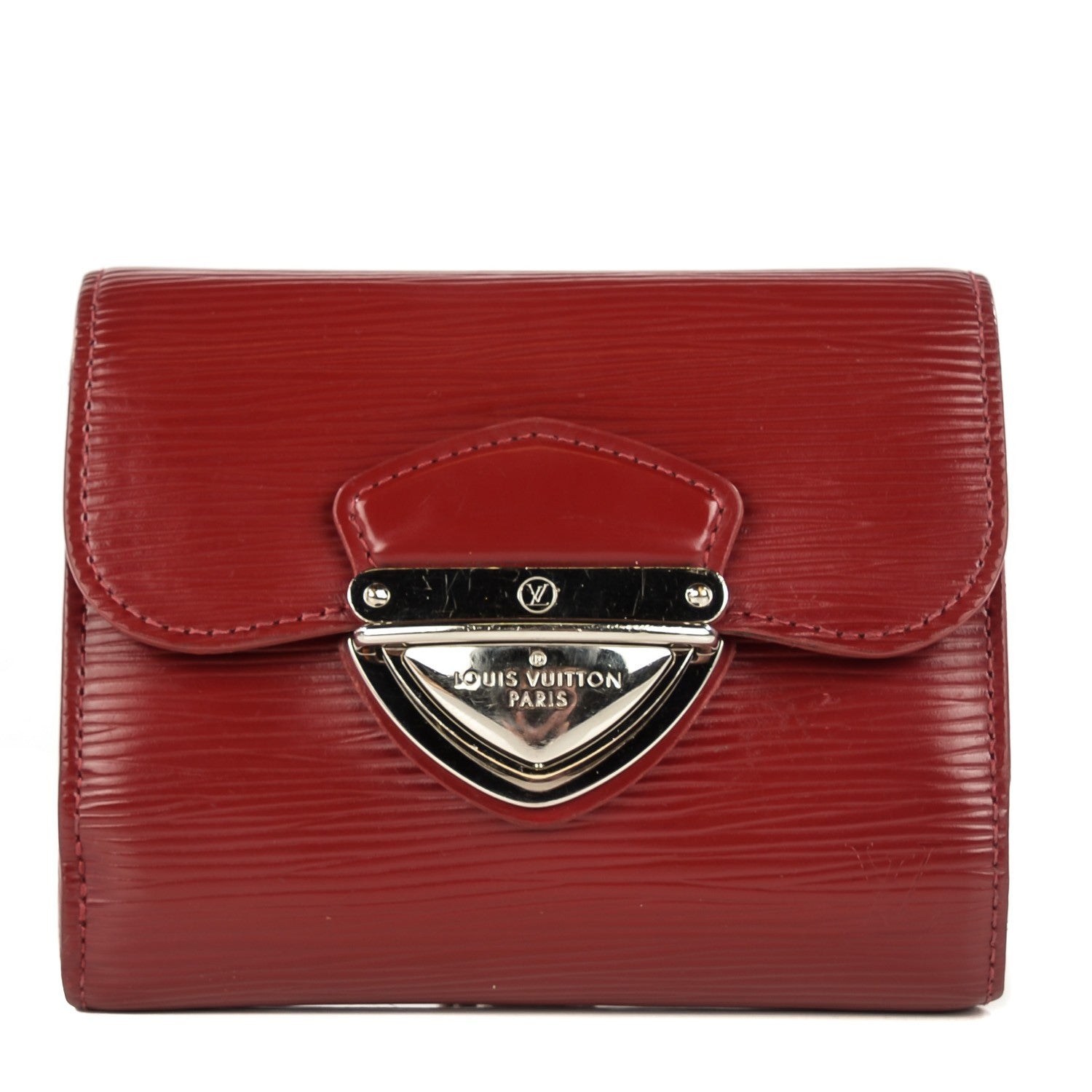 Louis Vuitton Epi Joey Wallet Rubis 1 of 7
