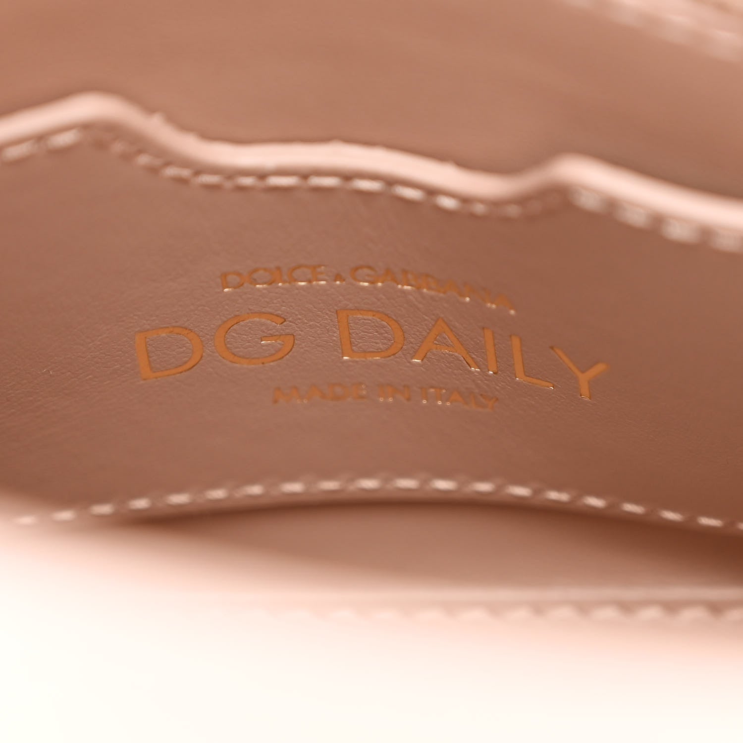 Dolce & Gabbana Calfskin Mini DG Daily Shopper Tote Cipria 6 of 9