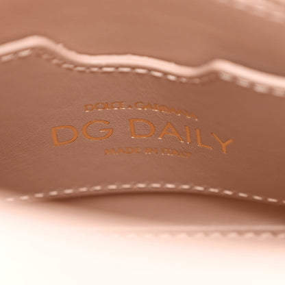 Dolce & Gabbana Calfskin Mini DG Daily Shopper Tote Cipria 6 of 9