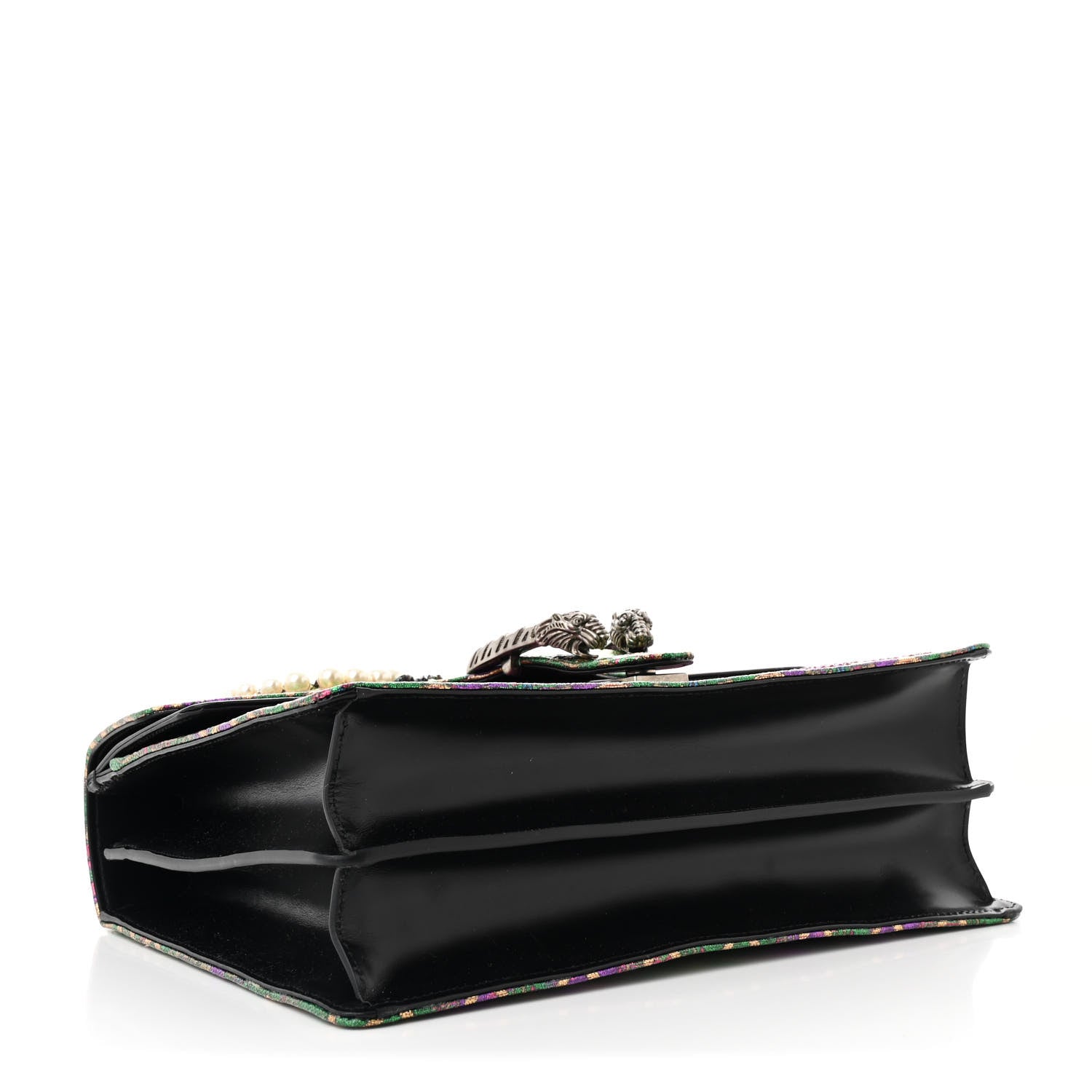Gucci Brocade Crystal Embellished Medium Dionysus Shoulder Bag Multi 4 of 12