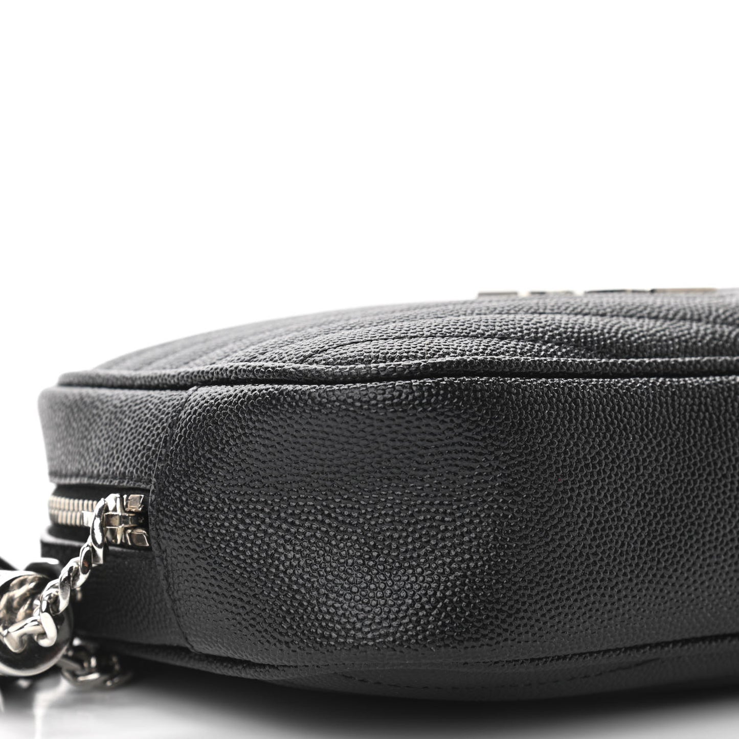 Grain De Poudre Matelasse Monogram Mini Lou Camera Bag Black