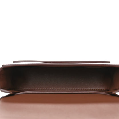Burberry Smooth Calfskin Two Tone Small Grace Bag Malt Brown Black 5 of 10