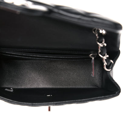 Chanel Lambskin Quilted Mini Rectangular Flap Black 5 of 11