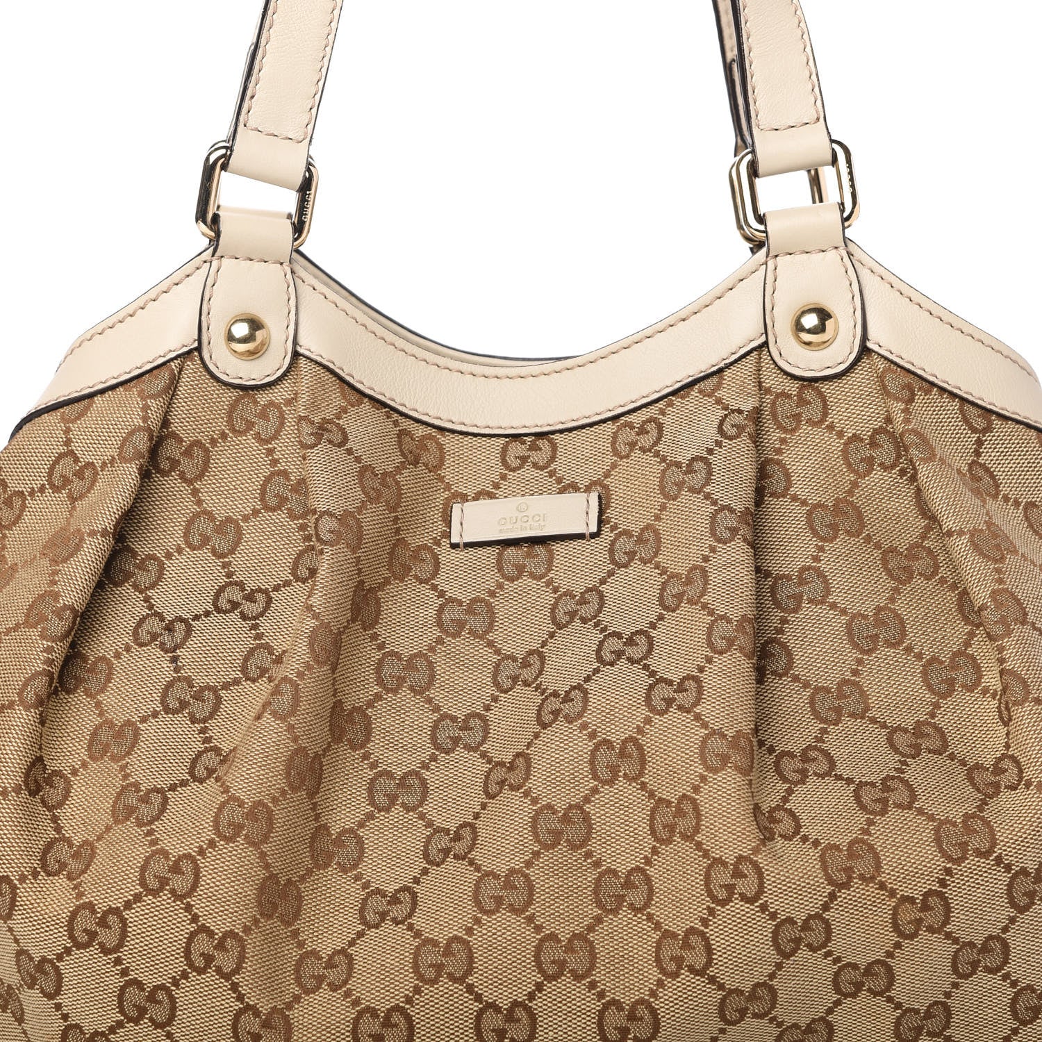Gucci Monogram Shoulder Bag White 10 of 10