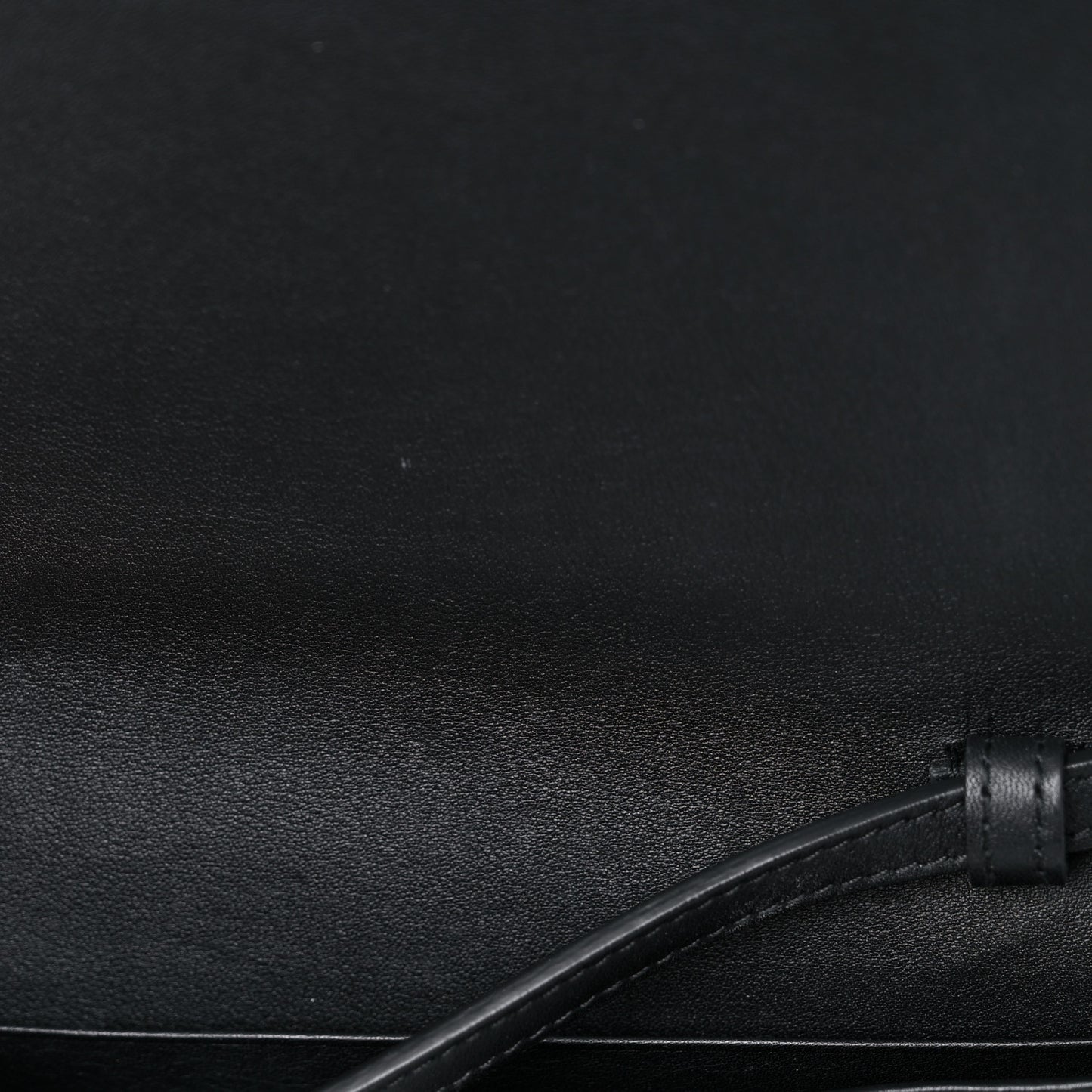 Microguccissima Crossbody Wallet Black