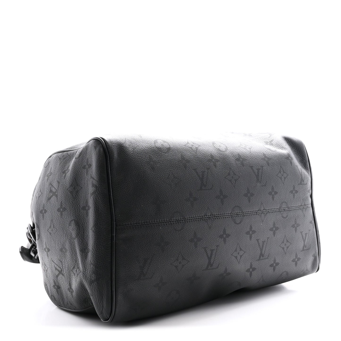 Calfskin Monogram Speedy P9 Bandouliere 40 Ultra Black