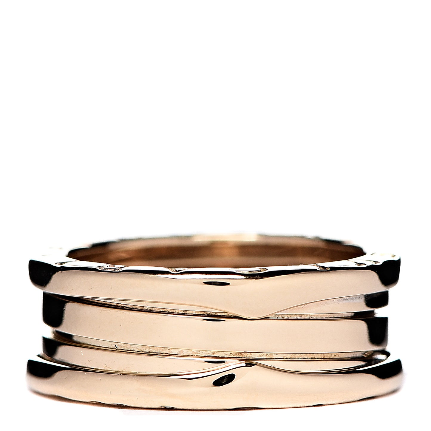 18K Yellow Gold B.Zero1 Three-Band Ring 56 7.5