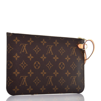 Louis Vuitton Monogram Neverfull MM GM Pochette 3 of 9