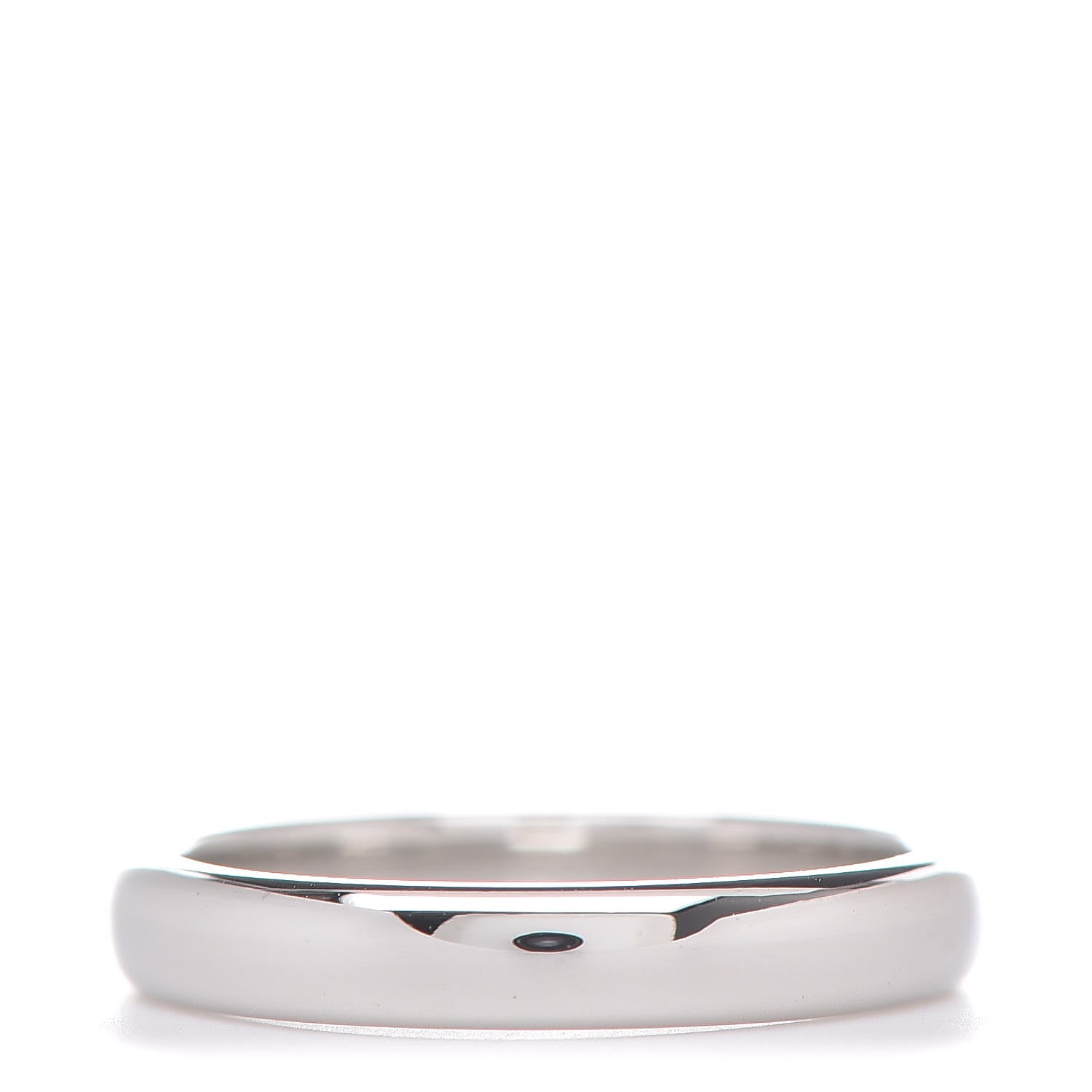 Tiffany Platinum 3mm Classic Wedding Band Ring 49 4.75 3 of 4