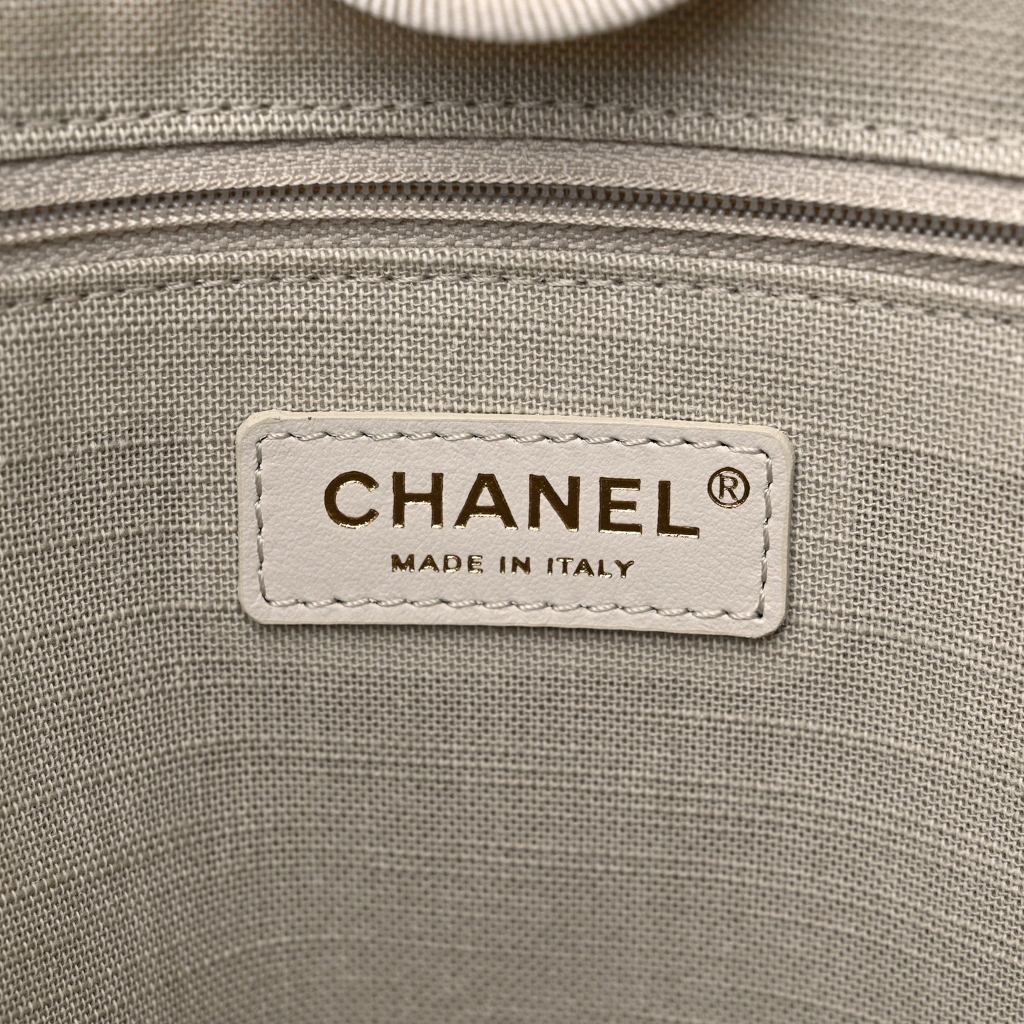 Mixed Fibers Small Deauville Tote White