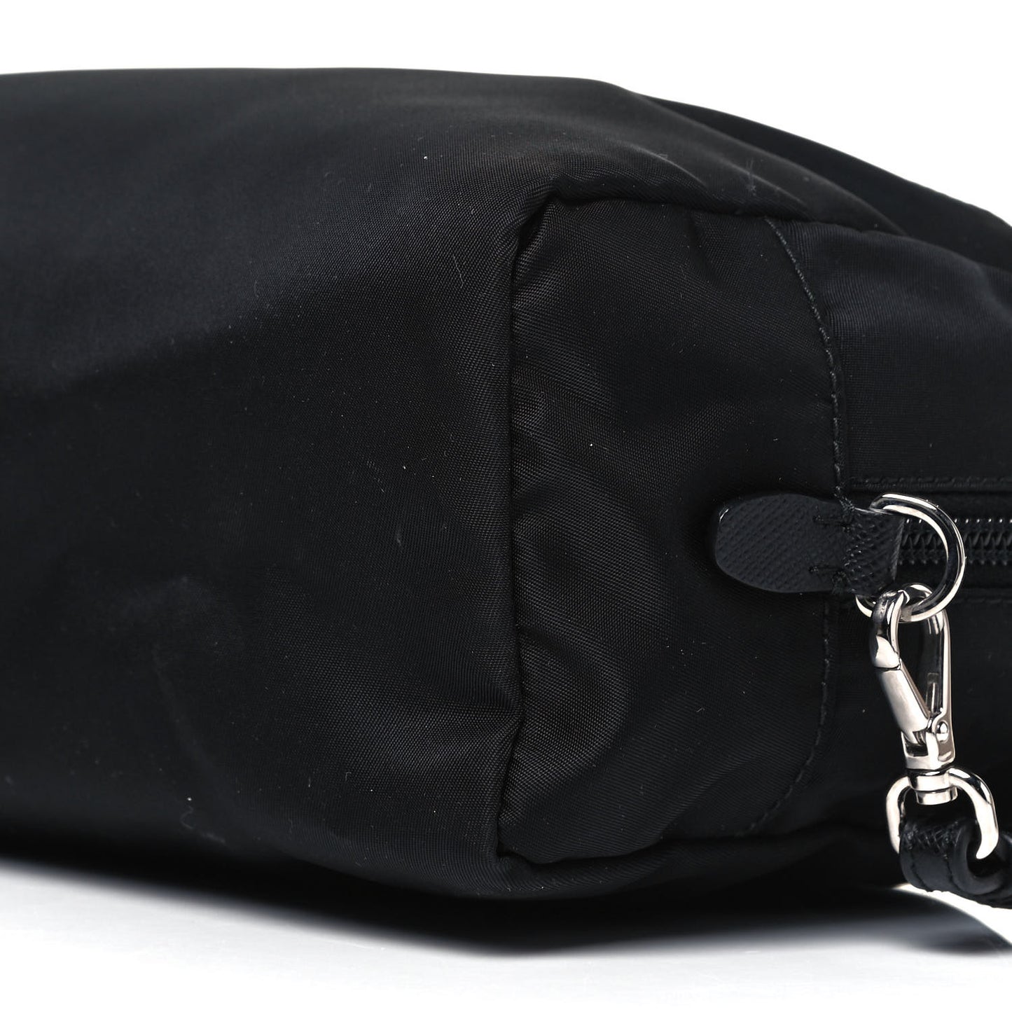 Tessuto Nylon Clutch Wristlet Black