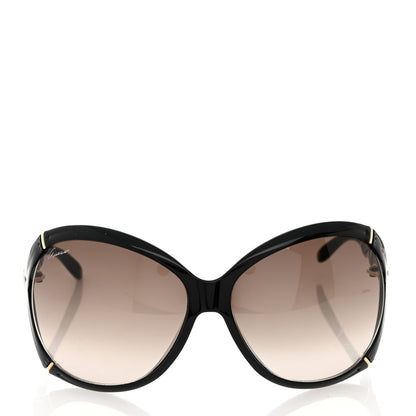 Gucci Oversized Oval Bamboo Sunglasses 3509/S Black 2 of 8