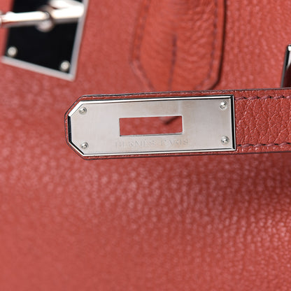 Hermes Chevre Mangalore HAC Birkin 32 Coq de Roche 16 of 33
