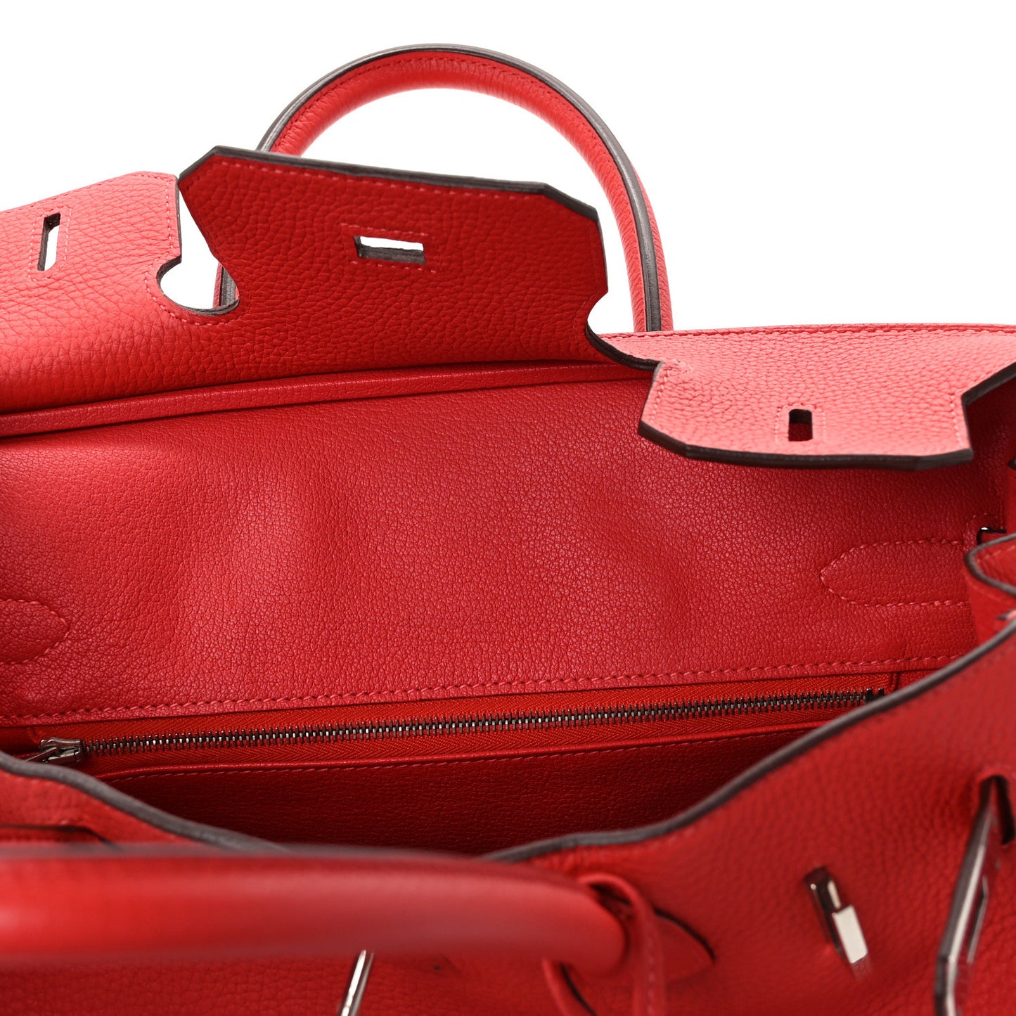 Togo Birkin 30 Rouge Pivoine