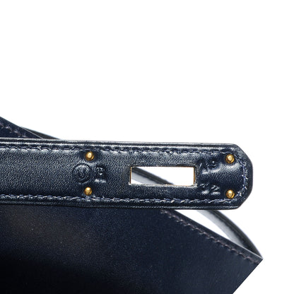 Hermes Box Kelly 32 Bleu Marine 7 of 10