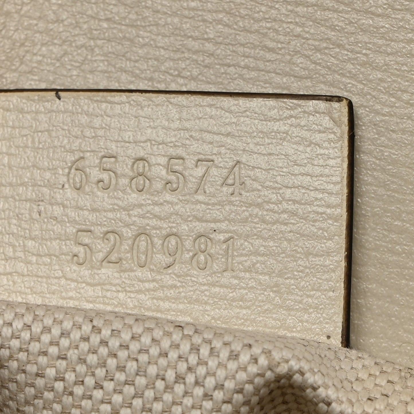 GG Supreme Monogram Web Mini Horsebit 1955 Shoulder Bag Beige Mystic White