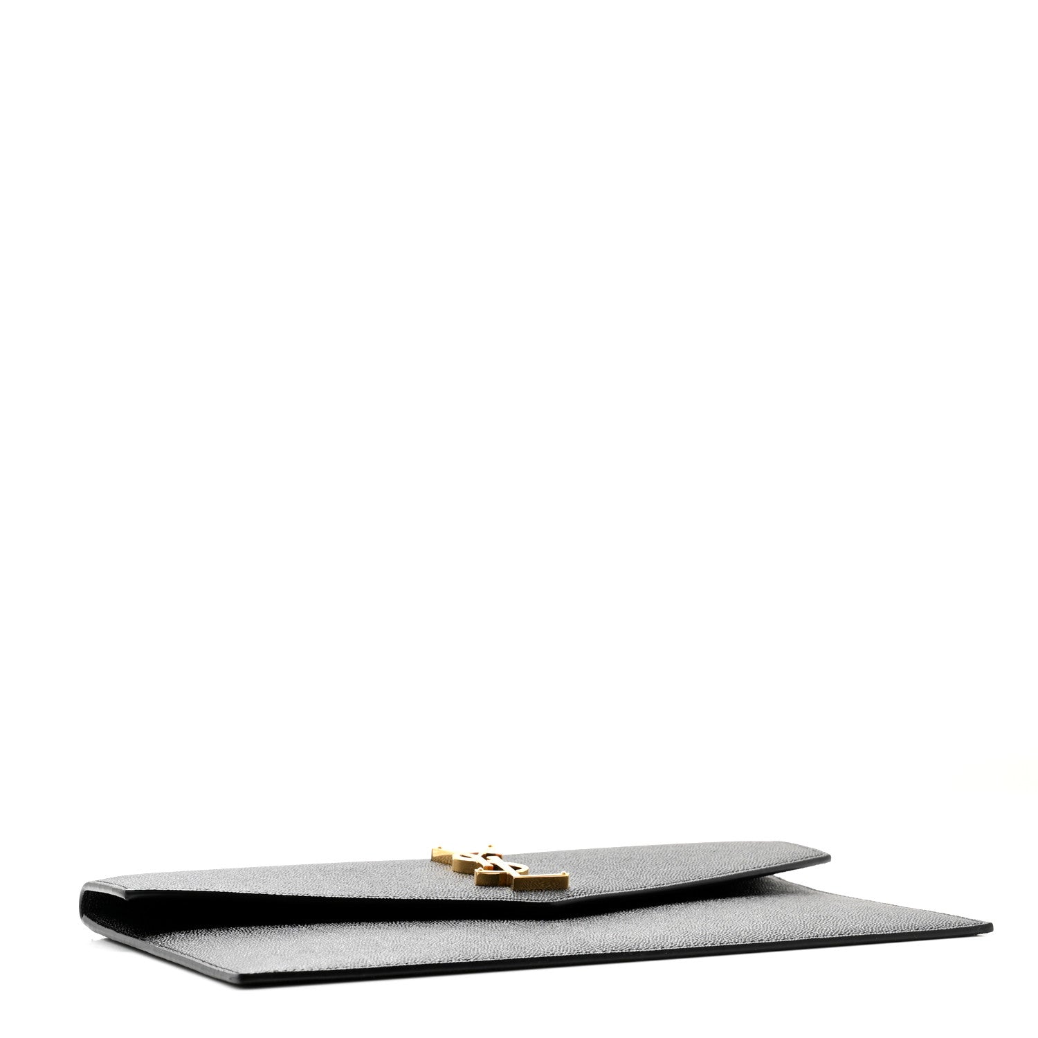Saint Laurent Grain De Poudre Uptown Pouch Black 4 of 8