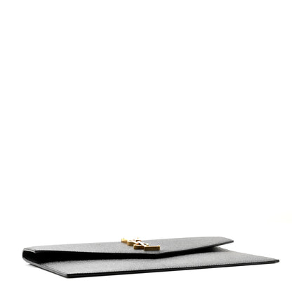 Saint Laurent Grain De Poudre Uptown Pouch Black 4 of 8