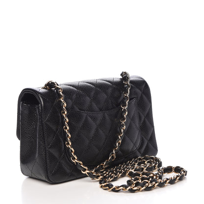 Chanel Caviar Quilted Mini Rectangular Flap Black 3 of 11