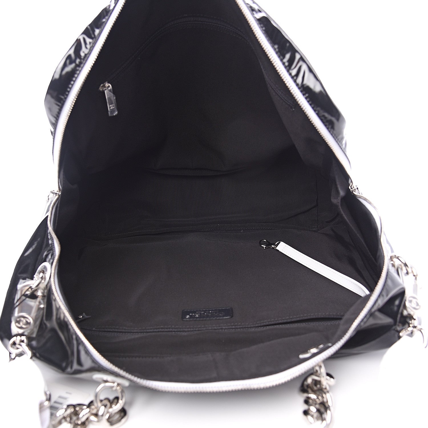 Chanel Vinyl La Pausa Large Camera Case Black 4 of 9