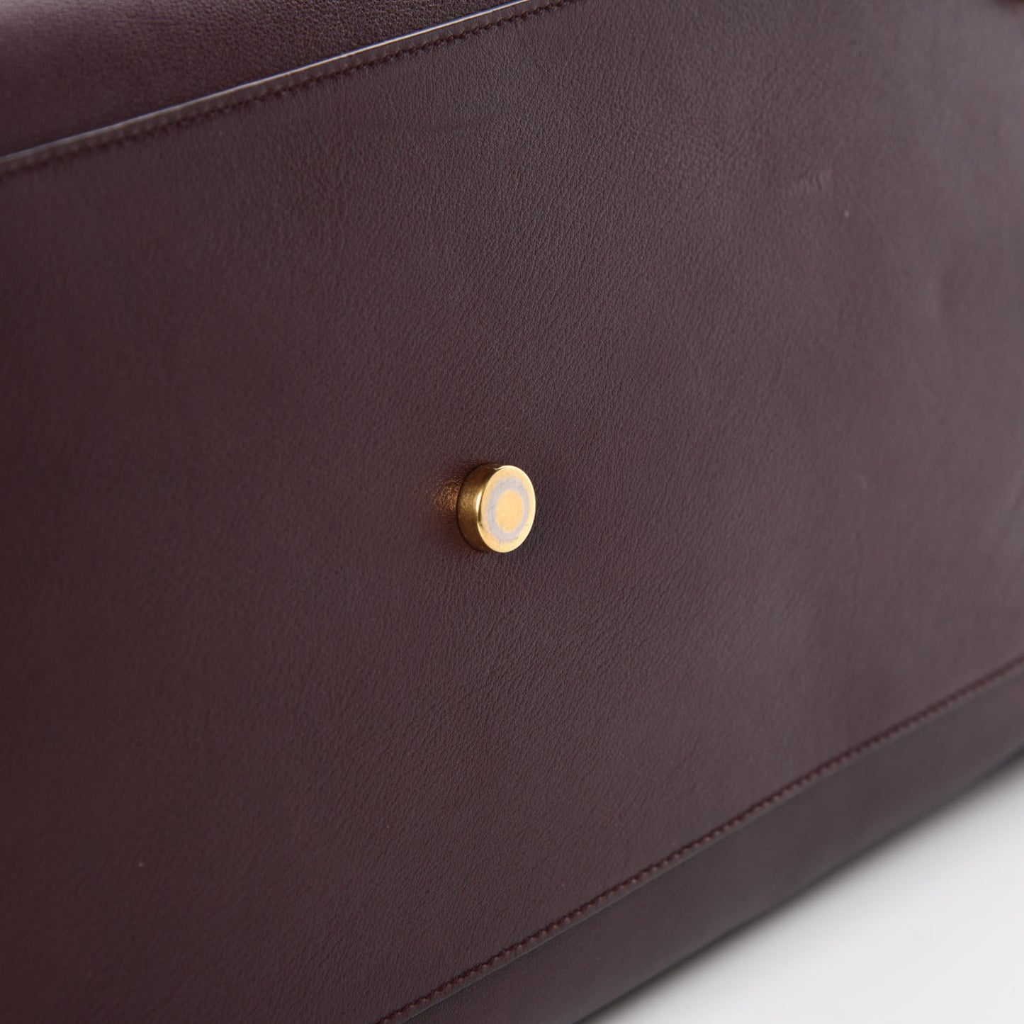 Calfskin Large Sac De Jour Carryall Bordeaux