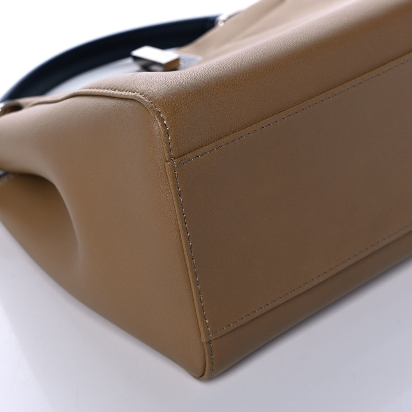 Nappa Colorblock Mini Peekaboo Iconic Satchel Cuoio Oceano Multicolor