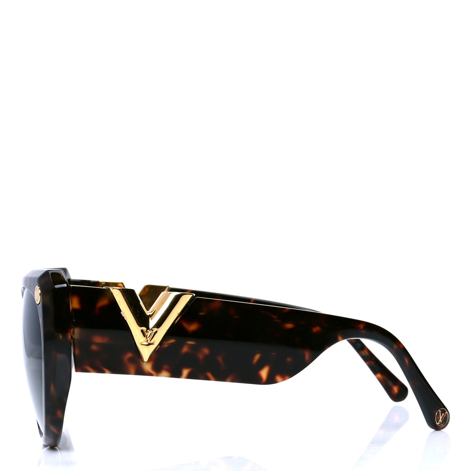 【美品】LOUIS VUITTON My Fair Lady サングラス　Lv Louis Vuitton My Fair Lady Sunglasses Plastic Brown Plastic