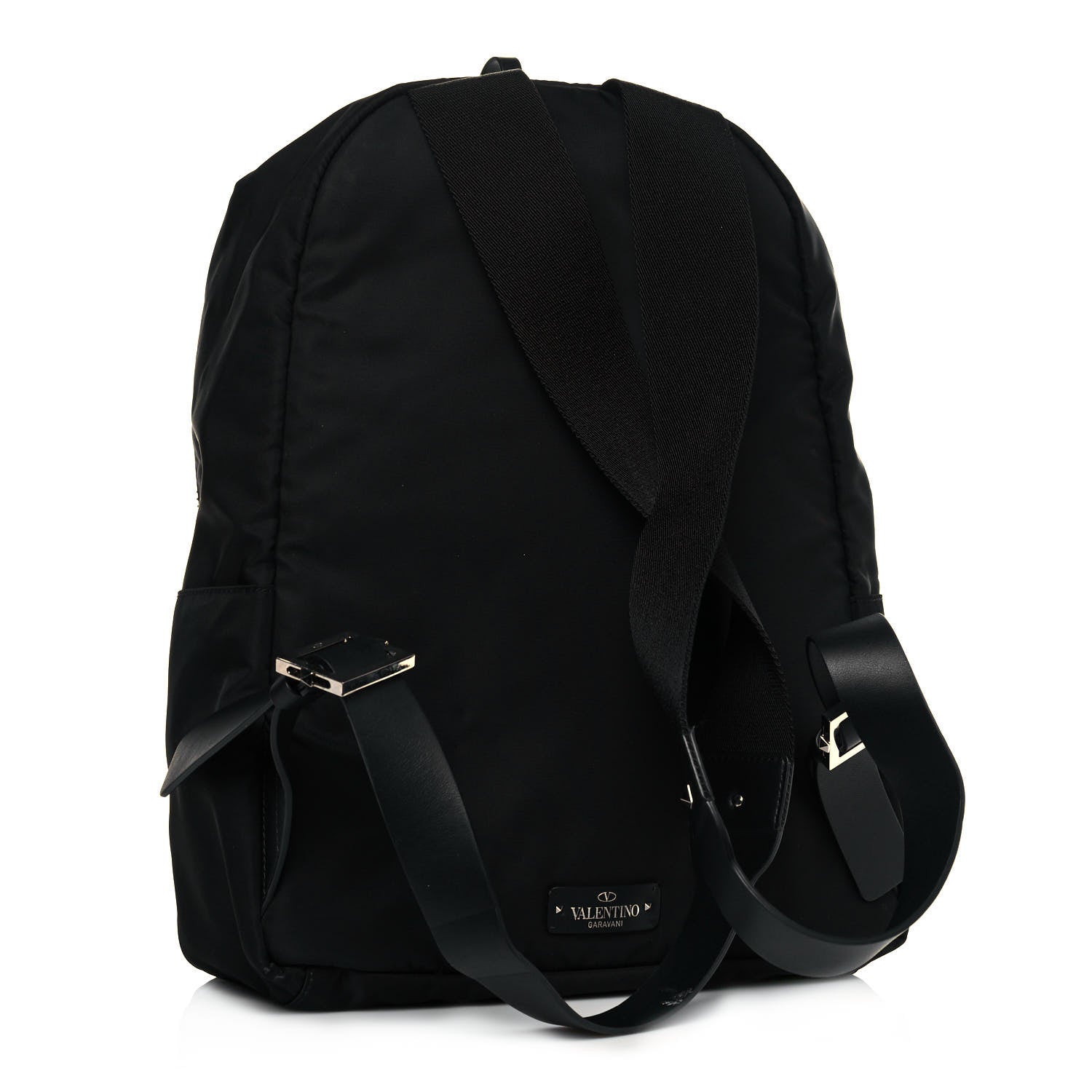 Valentino Garavani Nylon Star VLTN Rockstud Backpack Black 2 of 11