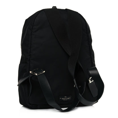 Valentino Garavani Nylon Star VLTN Rockstud Backpack Black 2 of 11