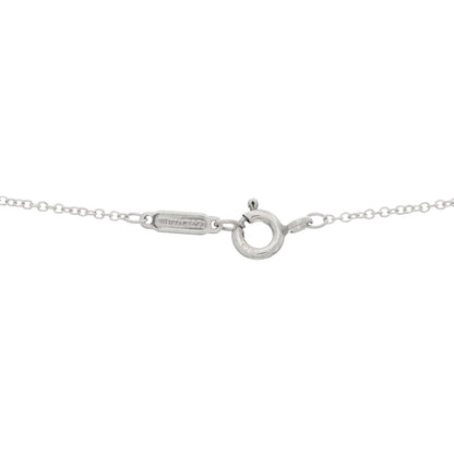 Tiffany Sterling Silver Letter D Disc Pendant Necklace 3 of 3