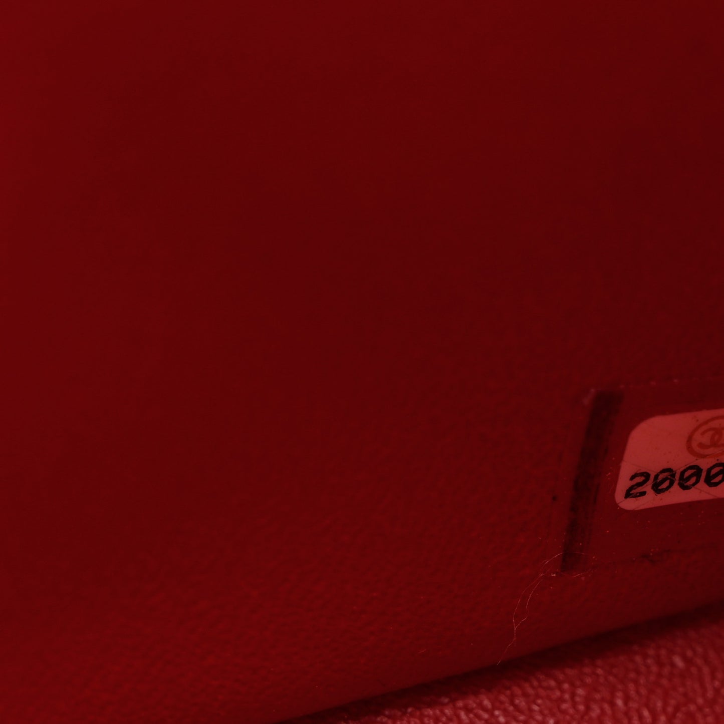 Lambskin Quilted Mini Square Flap Dark Red